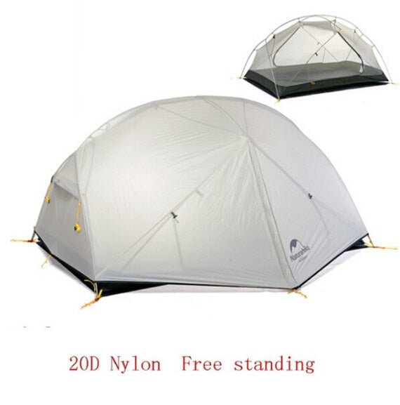 2-Person 20D Nylon Camping Tent