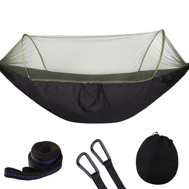 Large Camping Hammock With Bug Net