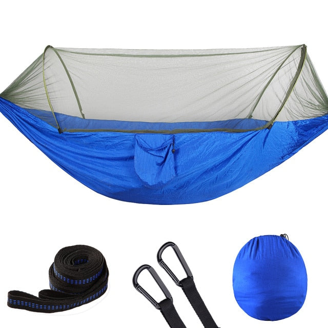 Large Camping Hammock With Bug Net