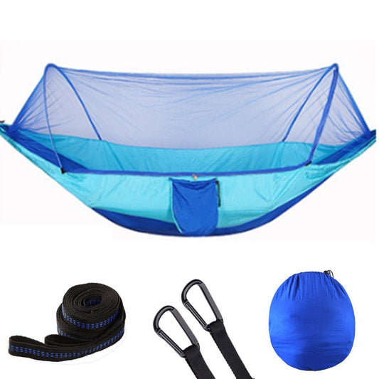 Large Camping Hammock With Bug Net