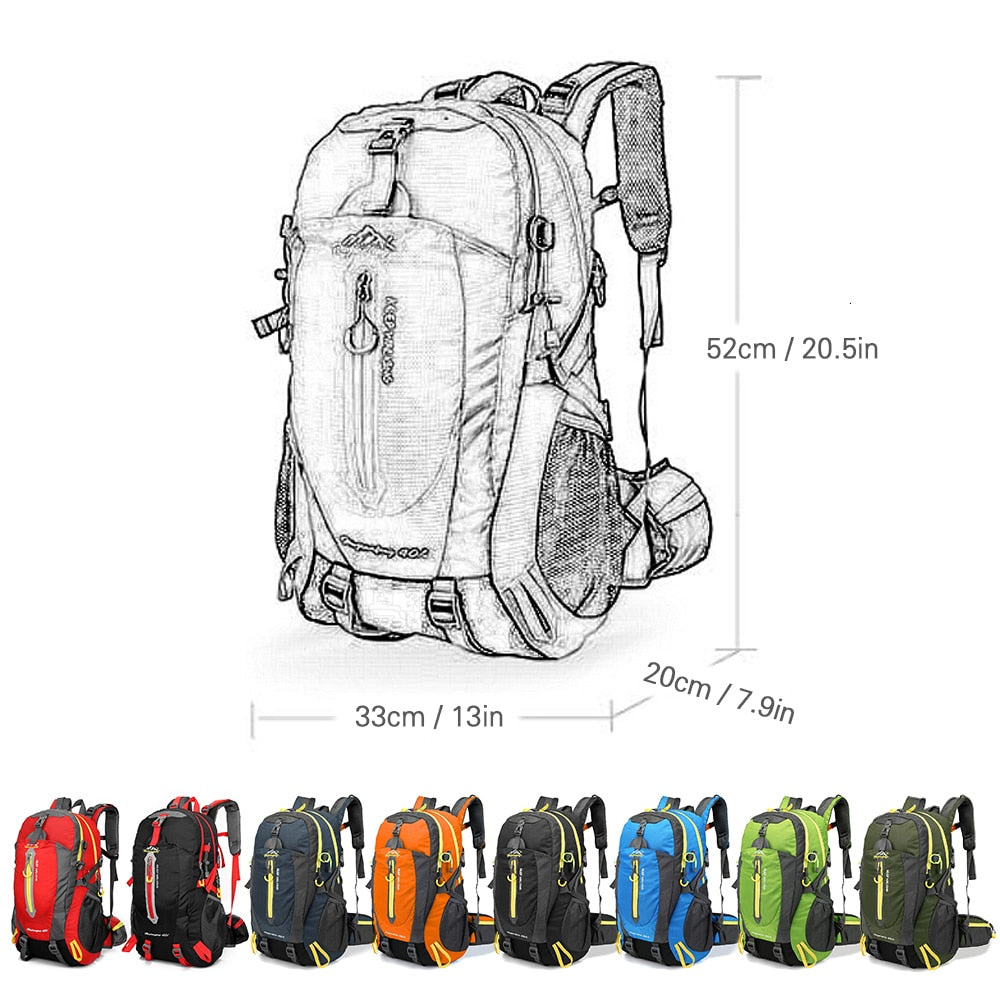 Backpack for Hiking, Camping, Sports, Travel