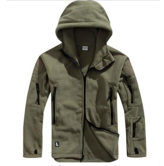 Men's Winter Thermal Fleece Tactical Jacket